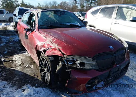 2026 BMW M340I xDrive Na from USA, damaged, VIN 3MW69FT00T8F87435